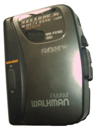 Balladeur Radio-Cassette Sony WM-FX165
